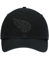 Men's Black Tennessee Titans Team Tonal Clean Up Adjustable Hat