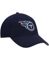 Boys Navy Tennessee Titans Basic Mvp Adjustable Hat