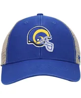 Men's Royal, Natural Los Angeles Rams Flagship Mvp Snapback Hat