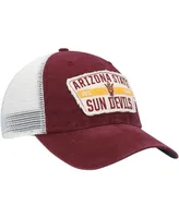 Men's Maroon Arizona State Sun Devils Crawford Clean Up Trucker Snapback Hat