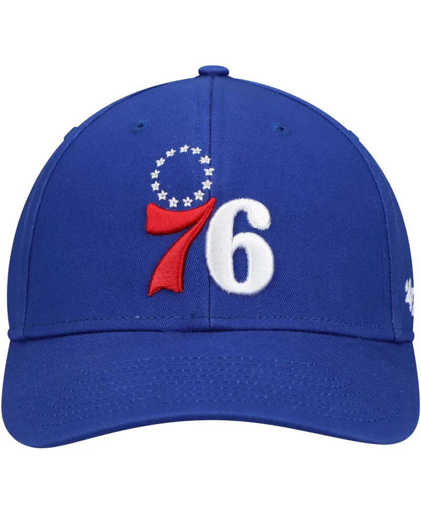 Men's Royal Philadelphia 76Ers Legend Mvp Adjustable Hat