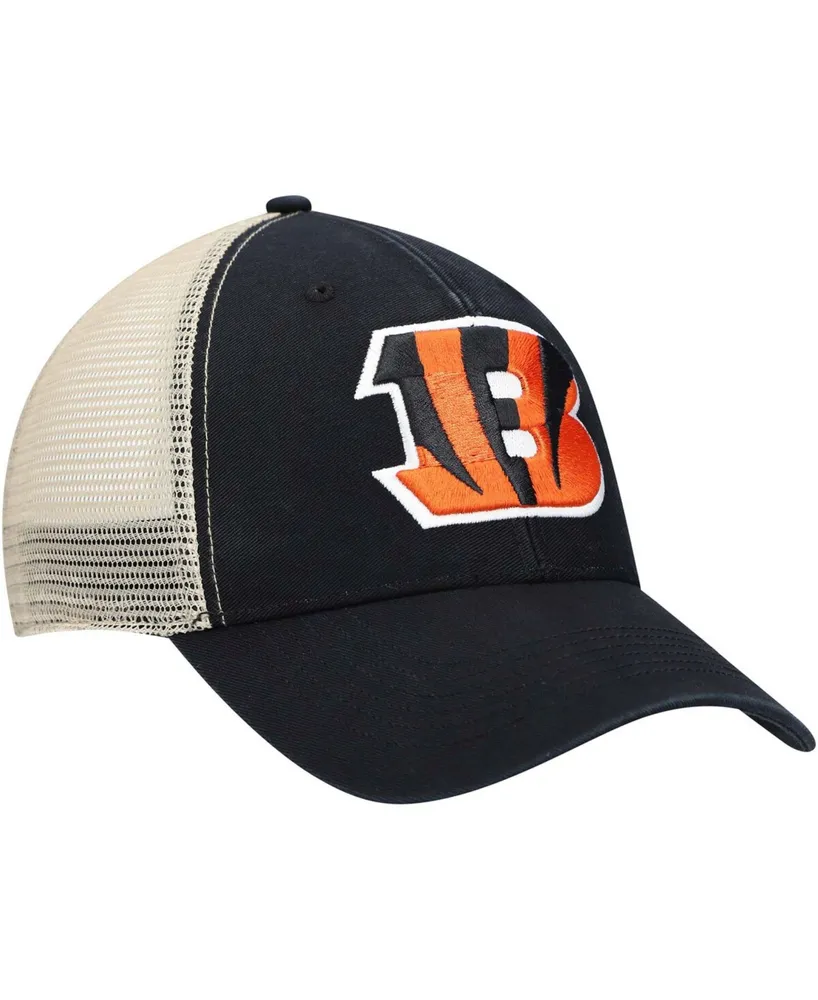 Men's Black Cincinnati Bengals Flagship Mvp Snapback Hat