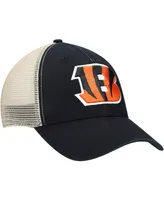 Men's Black Cincinnati Bengals Flagship Mvp Snapback Hat