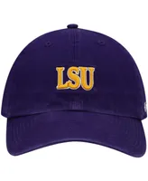 Men's Purple Lsu Tigers Archie Script Clean Up Adjustable Hat