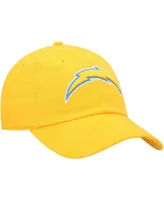 Women's Gold-Tone Los Angeles Chargers Miata Clean Up Secondary Logo Adjustable Hat - Gold