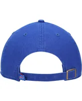 Men's Royal Buffalo Bills Clean Up Script Adjustable Hat