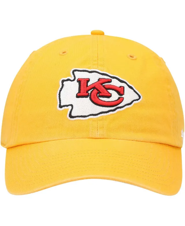 47 Brand Men's Gold-Tone Kansas City Chiefs Secondary Clean Up Adjustable  Hat - Gold