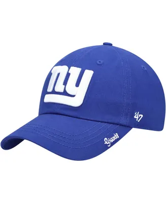 Women's Royal New York Giants Miata Clean Up Primary Adjustable Hat