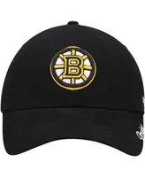 Women's Black Boston Bruins Team Miata Clean Up Adjustable Hat