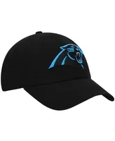 Women's Black Carolina Panthers Miata Clean Up Secondary Adjustable Hat
