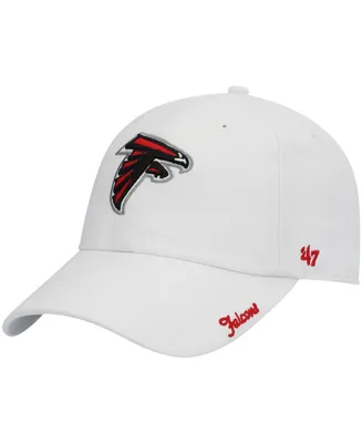 Women's White Atlanta Falcons Miata Clean Up Logo Adjustable Hat