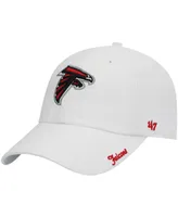 Women's White Atlanta Falcons Miata Clean Up Logo Adjustable Hat