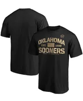 Men's Fanatics Black Oklahoma Sooners Oht Military-Inspired Appreciation Boot Camp T-shirt