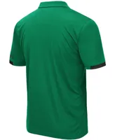 Men's Green Oregon Ducks Logo Santry Polo Shirt