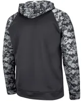 Men's Charcoal Texas Longhorns Oht Military-Inspired Appreciation Digital Camo Pullover Hoodie