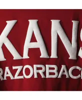 Women's Cardinal Arkansas Razorbacks Spirit Jersey Oversized T-shirt