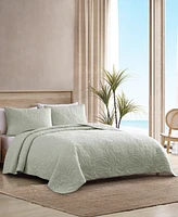 Tommy Bahama Home Costa Sera Cotton Reversible Quilt