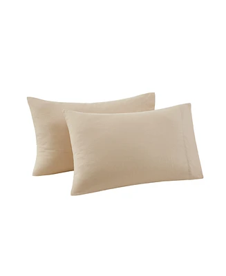 Frye Cotton Linen Blend Pillowcase Pair, Standard