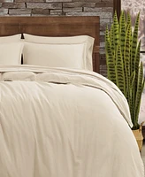 Frye Cotton/Linen 3 Piece Duvet Cover Set