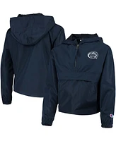 Big Boys and Girls Navy Penn State Nittany Lions Pack and Go Windbreaker Jacket