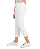 Style & Co Petite Pull-On Cuffed Twill Ankle Pants, Created for Macy's