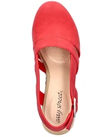 Easy Street Women's Stargaze Espadrille Slingback Wedges