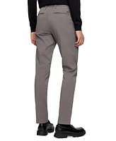 Boss by Hugo Boss Men's Tapered-Fit Stretch Cotton Pants