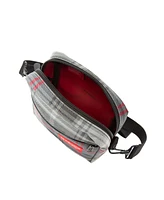 Women's Plaid City Lights Bag - Silver