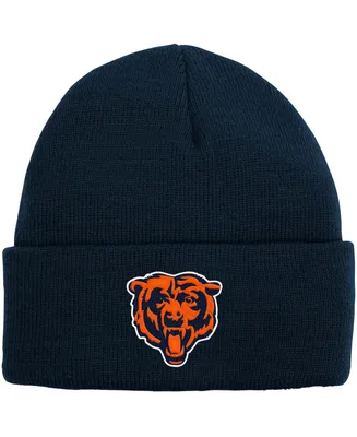 Big Boys and Girls Navy Chicago Bears Basic Cuffed Knit Hat