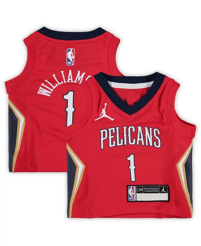 Jordan Infant Zion Williamson Red New Orleans Pelicans 2020/21