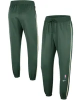 Men's Hunter Green Milwaukee Bucks 75Th Anniversary Showtime on Court Performance Pants