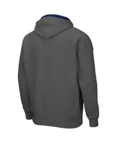 Men's Charcoal Gonzaga Bulldogs Arch Logo 3.0 Full-Zip Hoodie