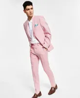Bar III Men's Slim-Fit Linen Suit Separates, Created for Macy's - Macy's