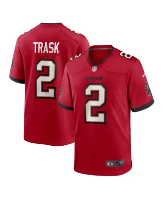 Men's Nike Kyle Trask Red Tampa Bay Buccaneers Game Jersey