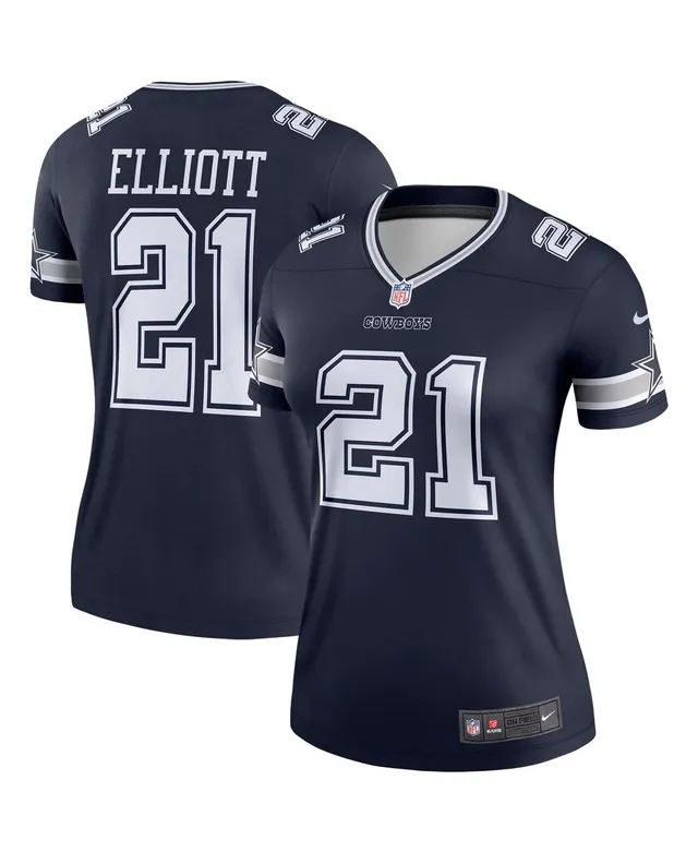 Ezekiel Elliott Dallas Cowboys Navy Blue Player Pride 3 Short Sleeve Player  T Shirt