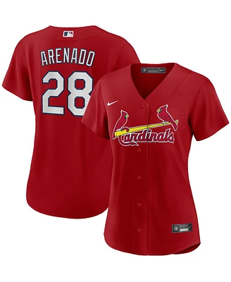 Women's Nolan Arenado Red St. Louis Cardinals Alternate Replica Player Jersey