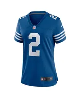 Women's Carson Wentz Royal Indianapolis Colts Alternate Game Jersey