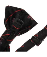 Men's Black Texas Tech Red Raiders Oxford Bow Tie