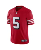 Men's Trey Lance Scarlet San Francisco 49Ers Alternate Vapor Limited Jersey