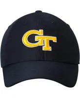 Men's Navy Georgia Tech Yellow Jackets Primary Logo Staple Adjustable Hat