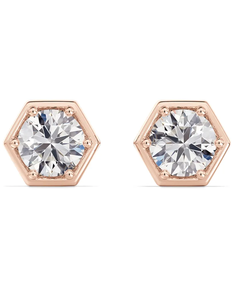 Portfolio by De Beers Forevermark Diamond Honeycomb Stud Earrings (1/2 ct. t.w.)