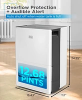 Black & Decker 4500 Sq. Ft. Dehumidifier for Large Spaces and Basements, Energy Star Certified