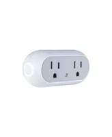 Smart Dual Plug - Wi-Fi Remote App Control for Lights Appliances