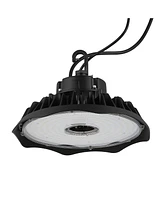 200-Watt Integrated Led Motion Sensor High Bay Indoor and Outdoor Ufo Light with 26000 Lumens 5000K