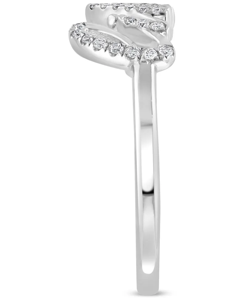 Effy Diamond Zodiac Libra Ring (1/10 ct. t.w.) Sterling Silver