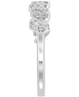 Effy Diamond Zodiac Cancer Ring (1/10 ct. t.w.) Sterling Silver