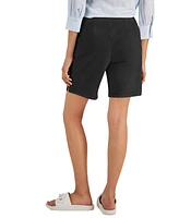 I.n.c. International Concepts Women's Curvy Mid Rise Pull-On Bermuda Shorts, Created for Macy's