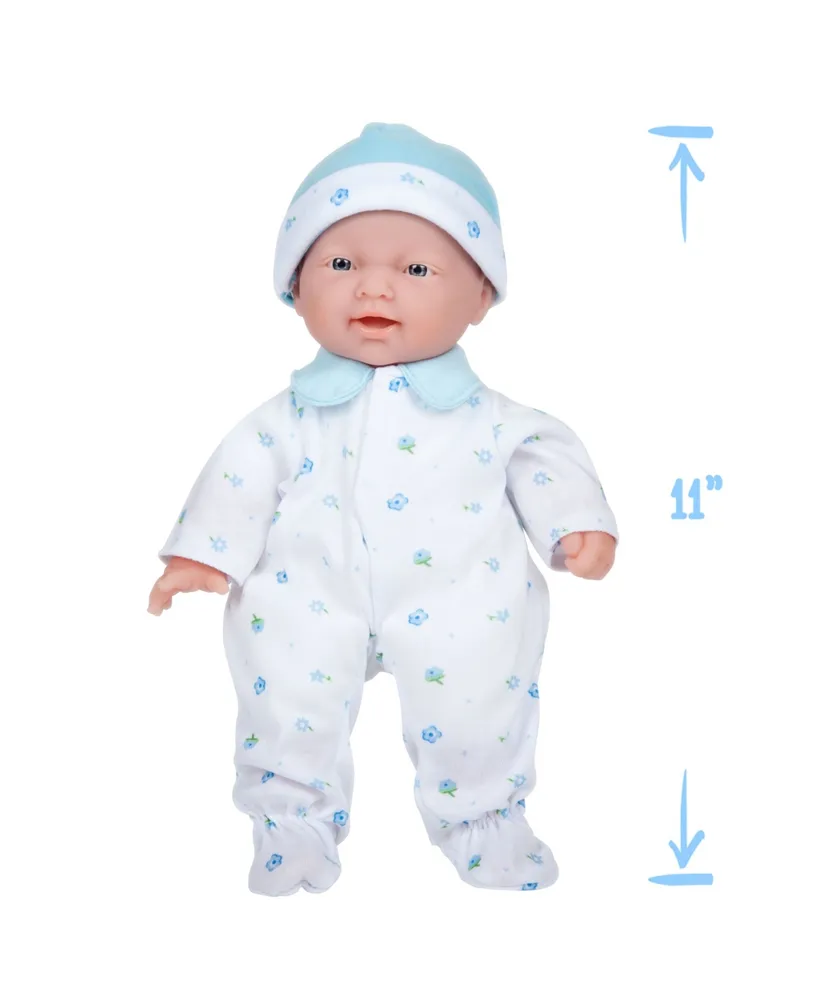 La Baby Caucasian 11" Soft Body Baby Doll Outfit