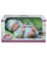 La Newborn14 " Real Boy Baby Doll Blue Outfit