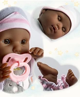 Jc Toys Berenguer Boutique 15" African American Baby Gift Set, 11 Pieces - African American